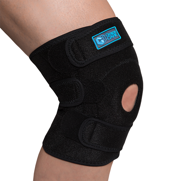 Knee Brace with Patella Support – Grace CARE Support  Orthopedic Braces &  Support, Rehabilitation Equipment